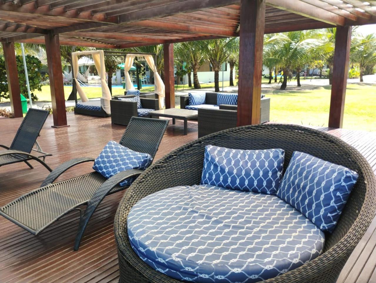 Flat Beira Mar Cupe Beach Living - Porto De Galinhas Porto de Galinhas Exterior foto